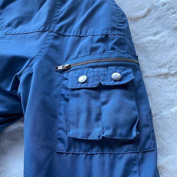 š„Vintage Midwest Traders Unisex Utility Retro Bomber Jacket Plaid Blanket lined - Picture 13 of 15